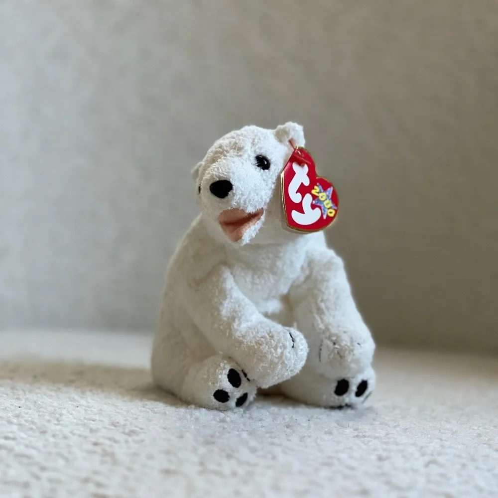 Ty Beanie Babies Aurora The Polar Bear - Picture 4 of 11